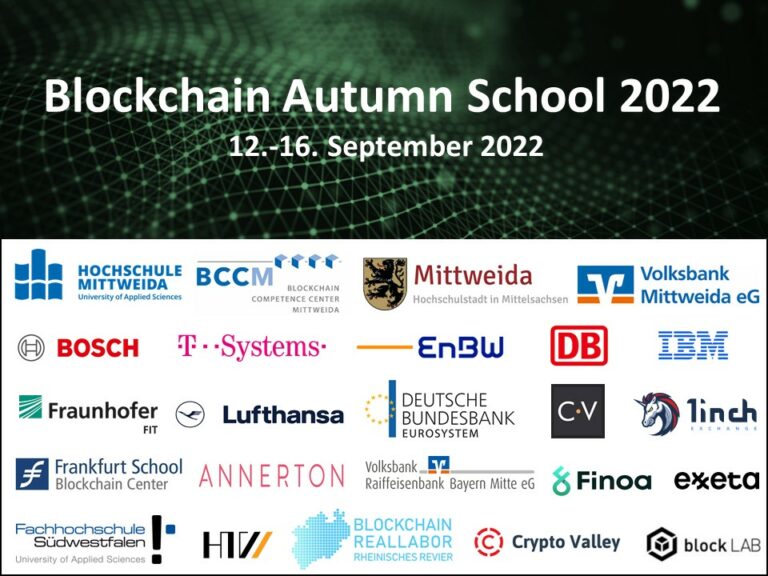 Blockchain Autumn School 2022