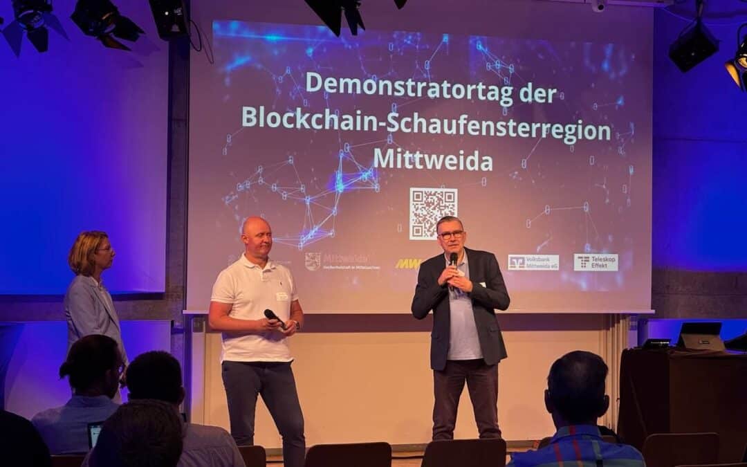 Demonstratortag 2025 der Blockchain-Schaufensterregion Mittweida: Innovationen zum Anfassen